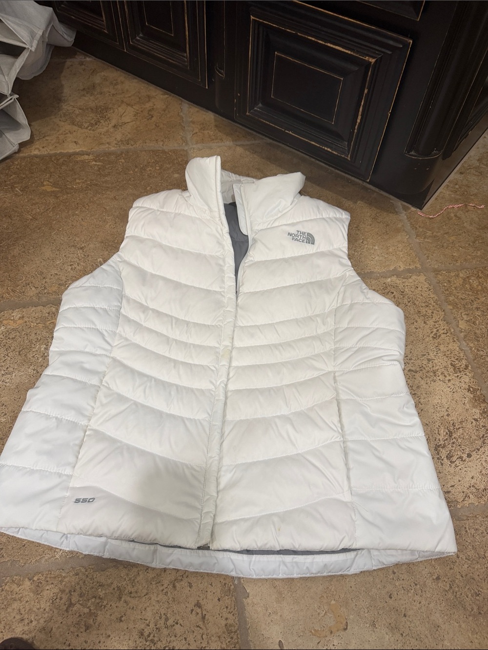 The North Face White Women's Insulated Puffer Vest
